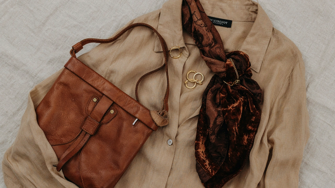 Flat lay éditorial de la sélection coup de cœur